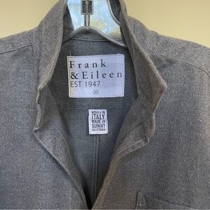 Frank & Eileen, Grey flannel Button up- size Medium